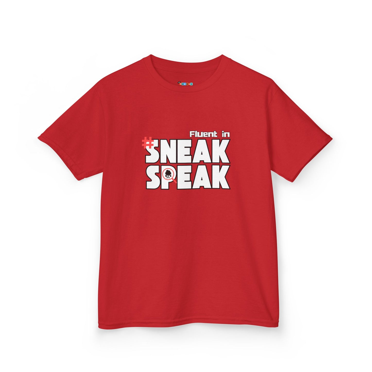 FLUENT IN SNEAKSPEAK Kid's Tee - Cotton