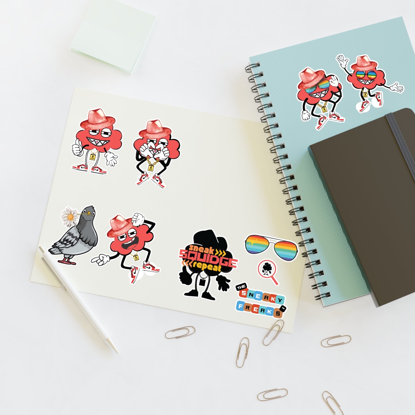 Ultimate SQUIDGE STICKER SHEET