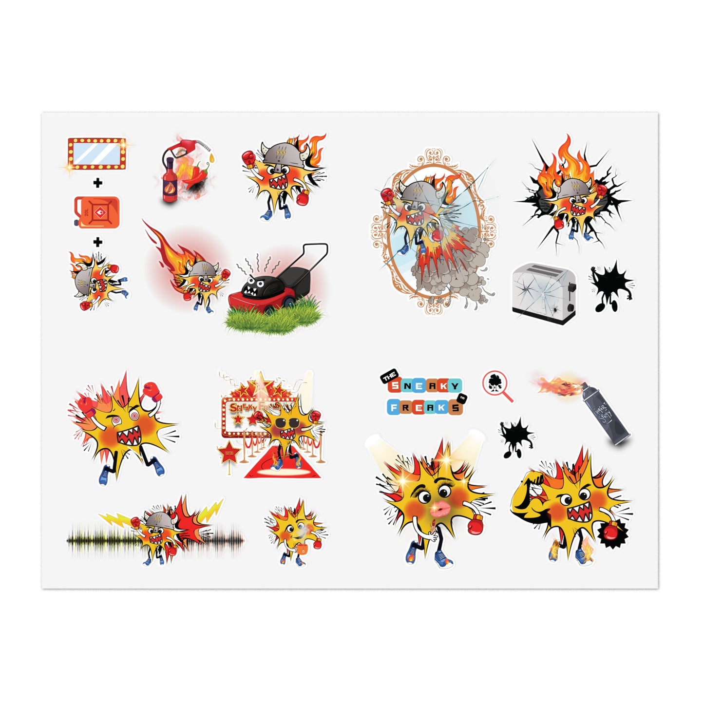 Ultimate WALLYBANG STICKER SHEET