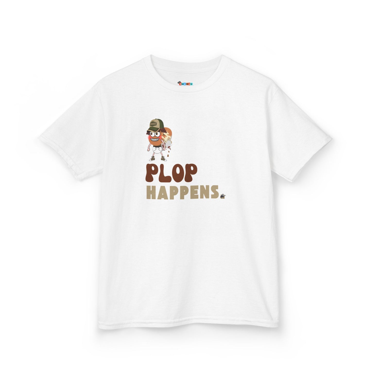 PLOP HAPPENS Kids' Tee - Cotton
