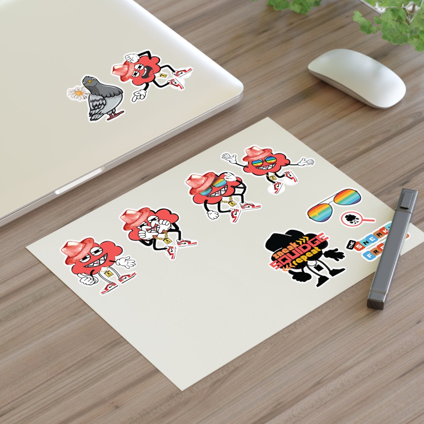 Ultimate SQUIDGE STICKER SHEET