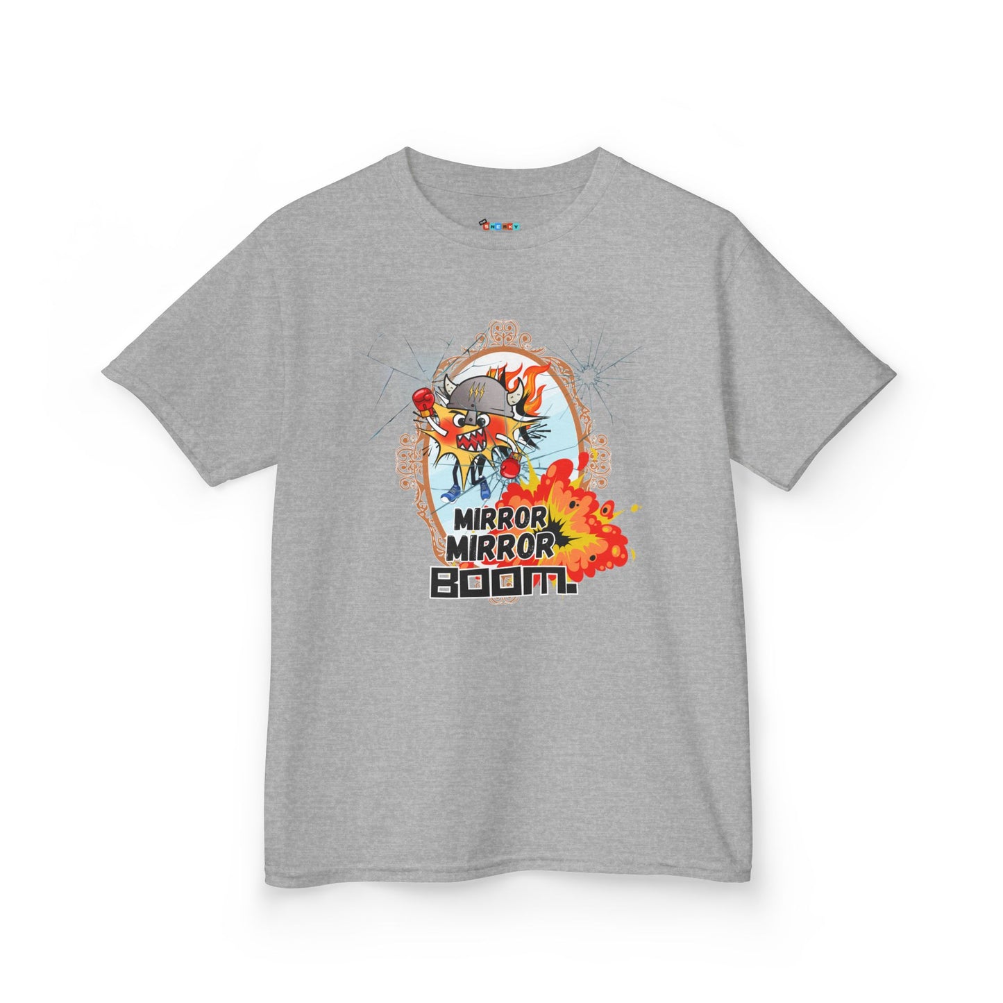 MIRROR MIRROR BOOM Kid's Tee - Cotton