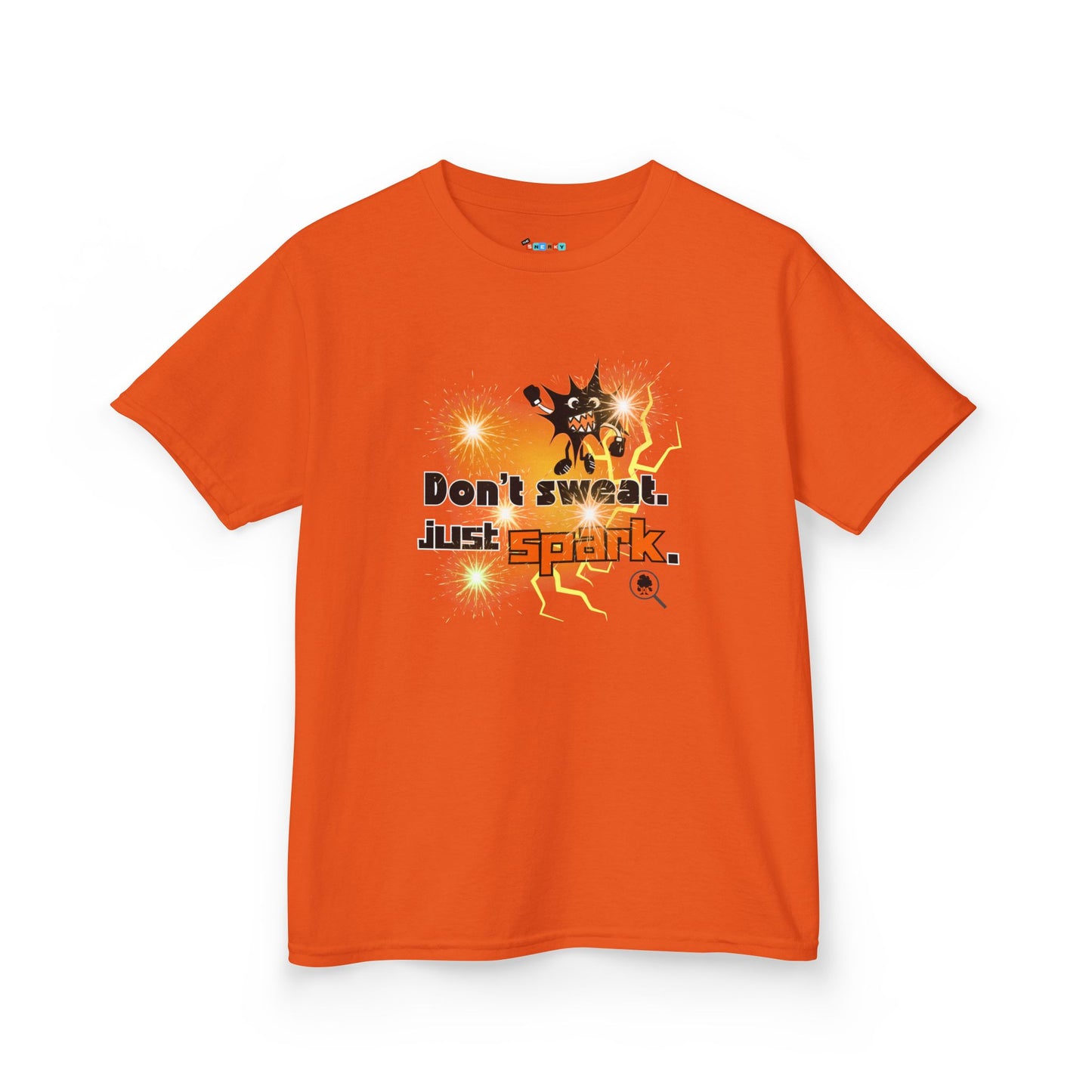 DON'T SWEAT JUST SPARK Kid's Tee - Cotton