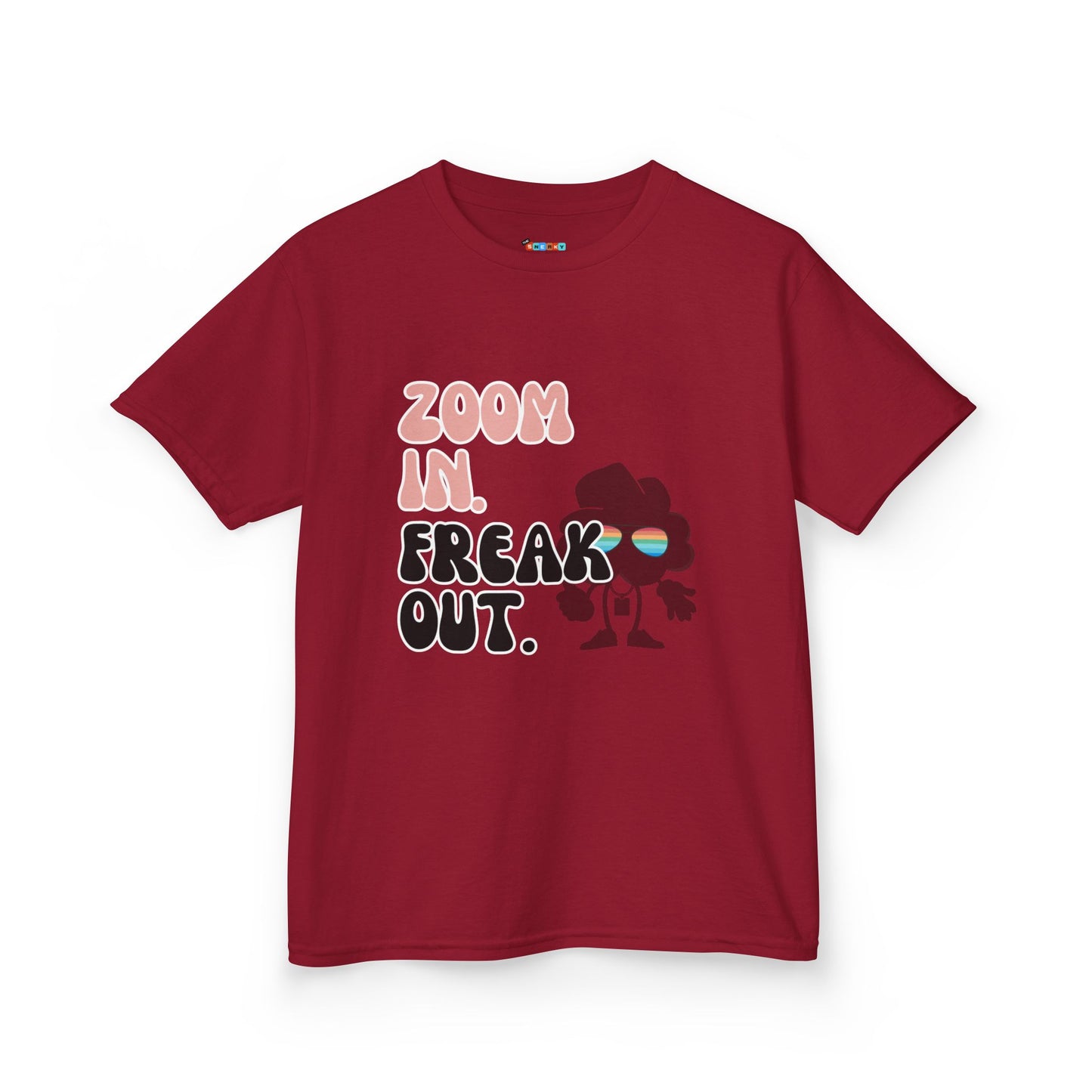 ZOOM IN FREAK OUT Kids' Tee - Cotton