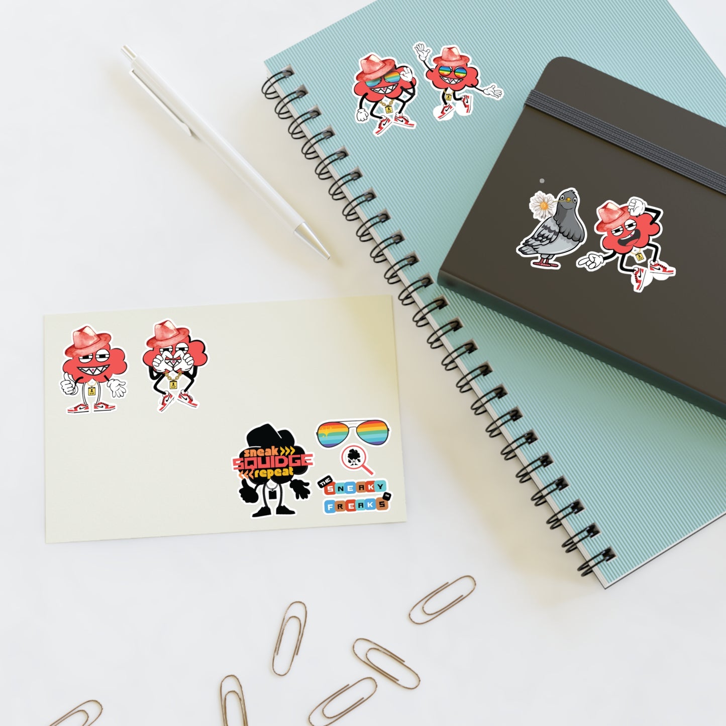 Ultimate SQUIDGE STICKER SHEET