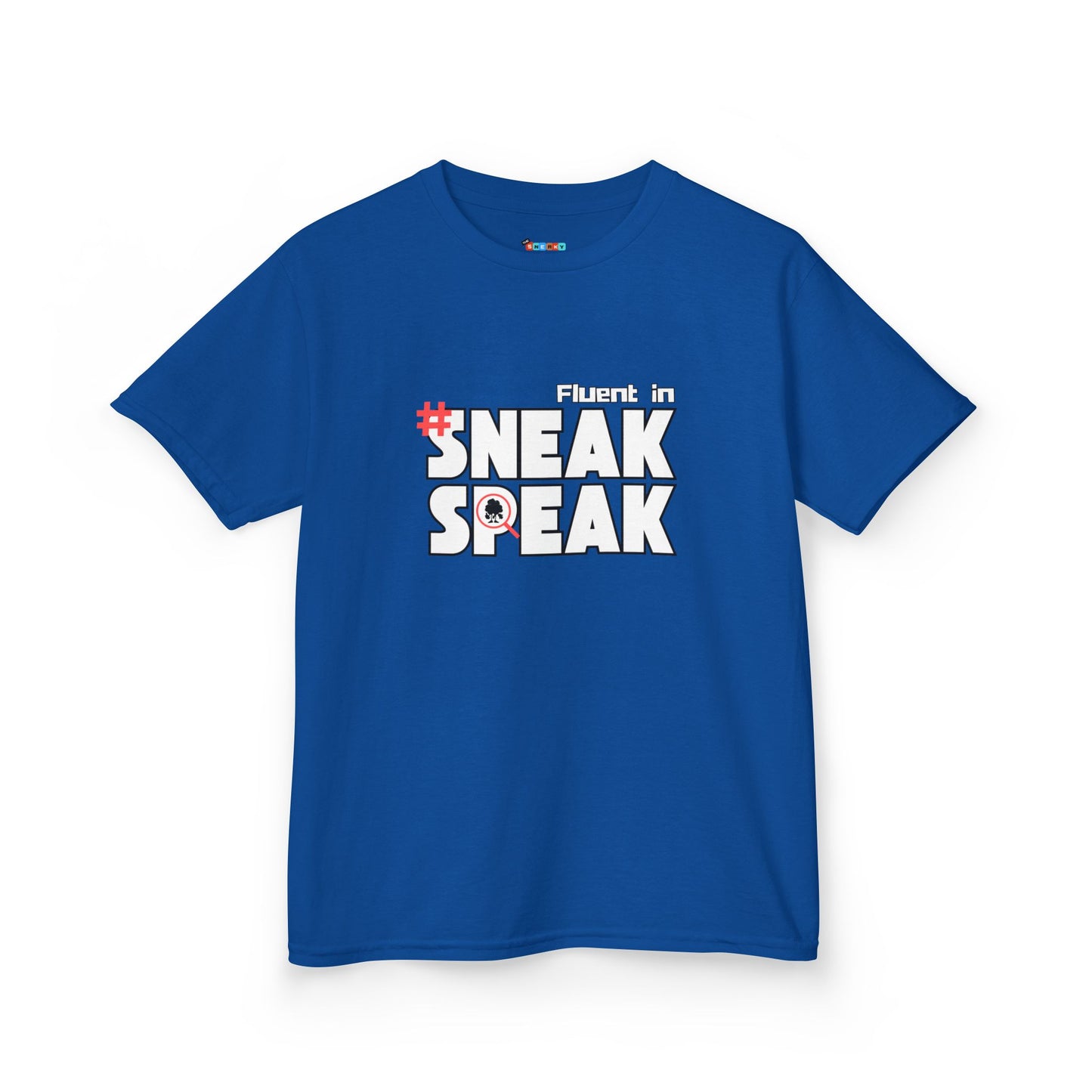 FLUENT IN SNEAKSPEAK Kid's Tee - Cotton