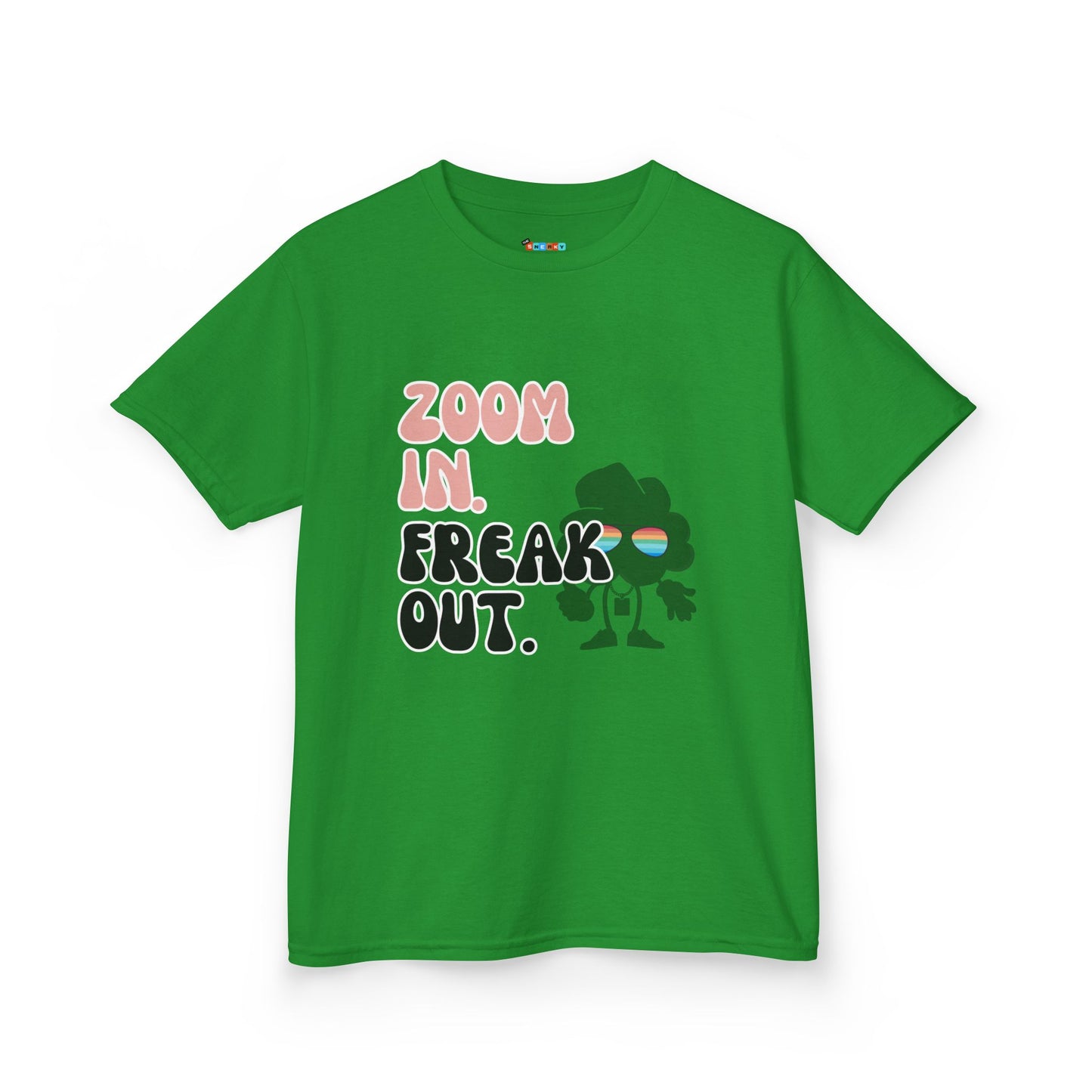 ZOOM IN FREAK OUT Kids' Tee - Cotton
