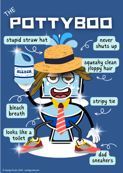 Freaky Printable - POTTYBOO Breakdown Mini-Poster (A4)