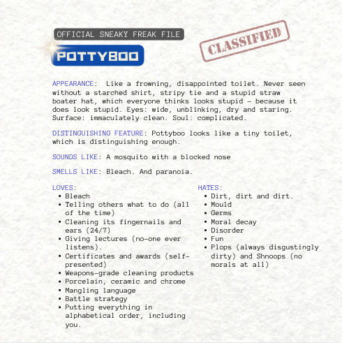 eBook - POTTYBOO: Toilet Tyrant of the Sneaky Freaks