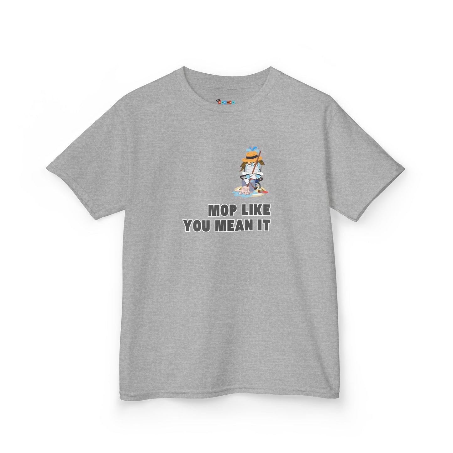 MOP LIKE YOU MEAN IT Kid's Tee - Cotton