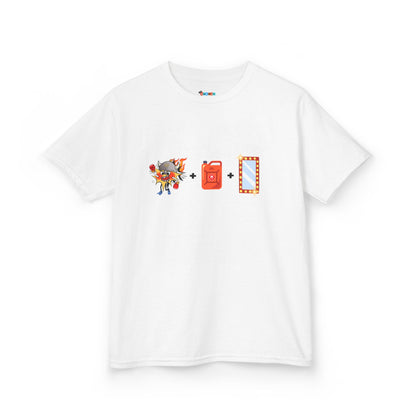 WALLYBANG EQUATION Kid's Tee - Cotton