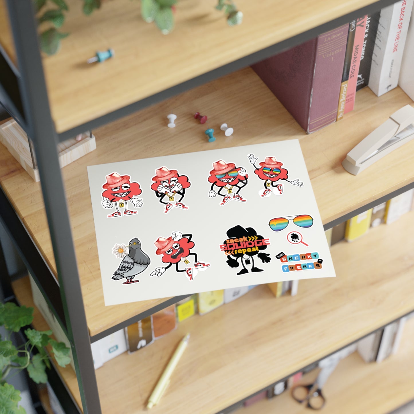 Ultimate SQUIDGE STICKER SHEET