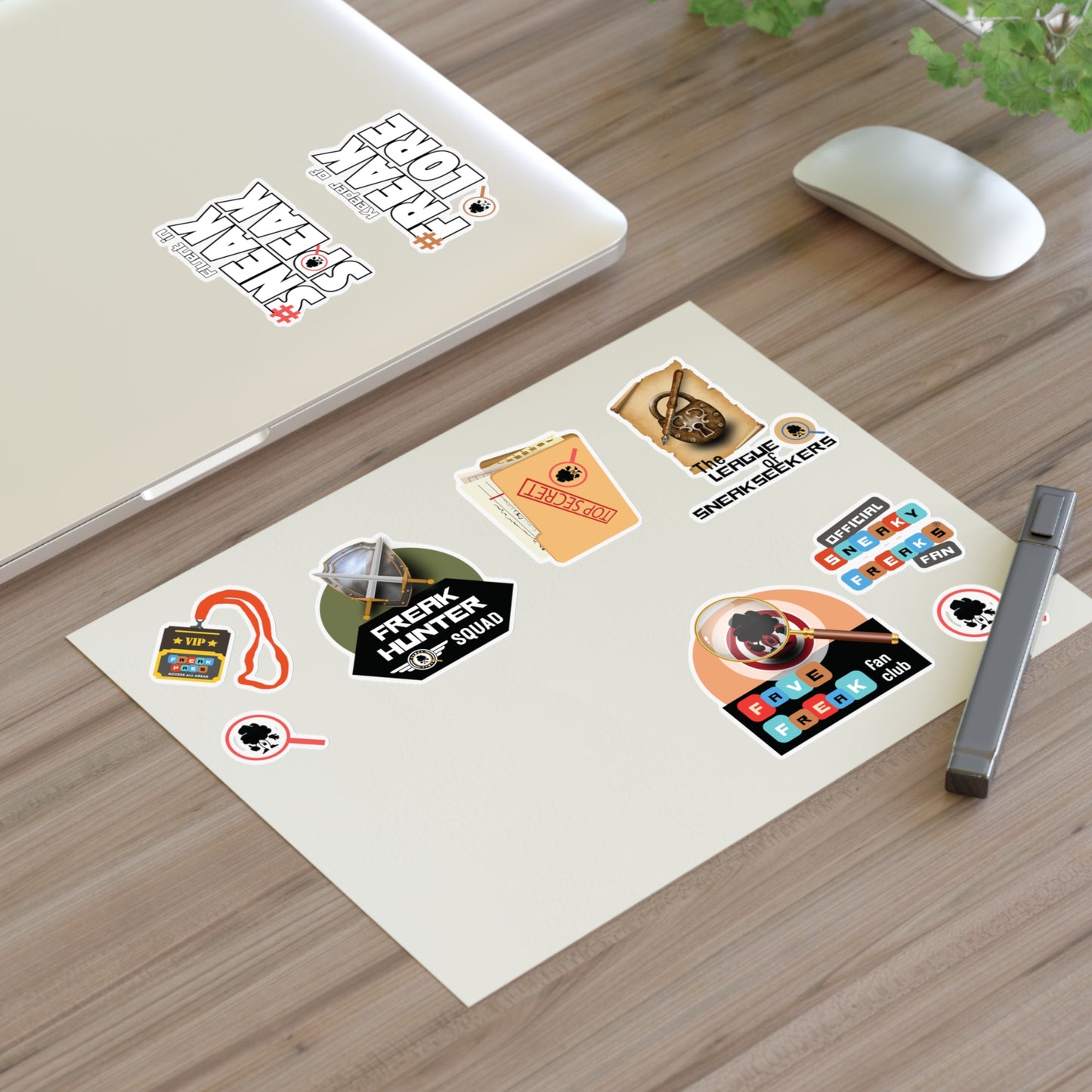 Ultimate FREAKFAM STICKER SHEET
