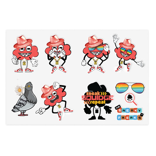 Ultimate SQUIDGE STICKER SHEET