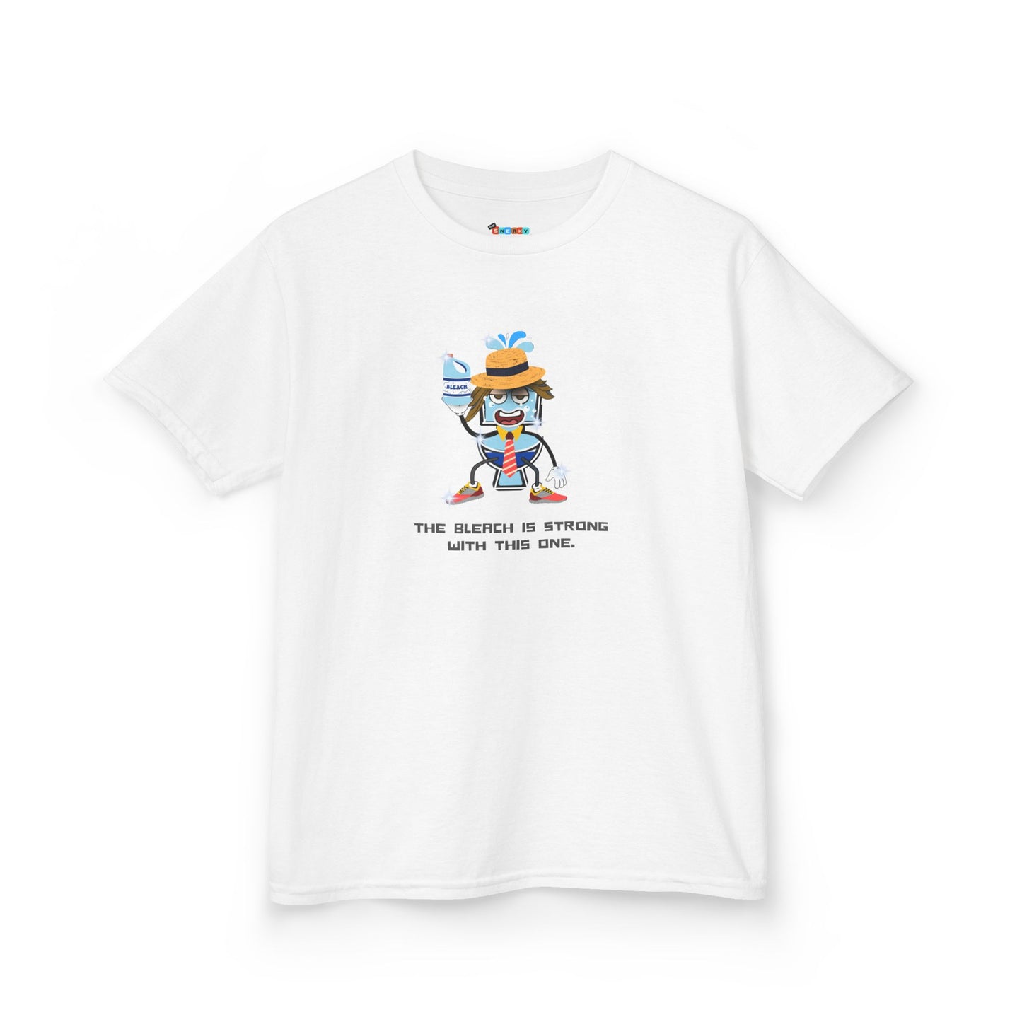 THE BLEACH IS STRONG WITH THIS ONE Kid's Tee - Cotton