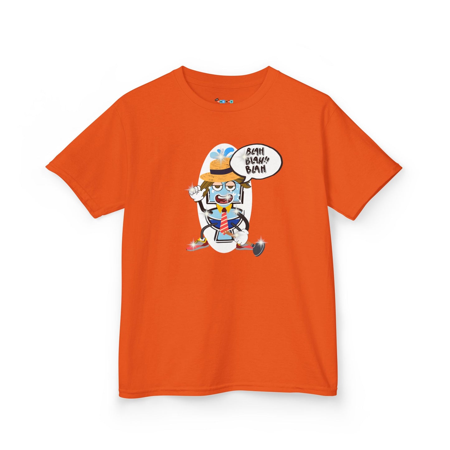 BOO GOES BLAH Kid's Tee - Cotton