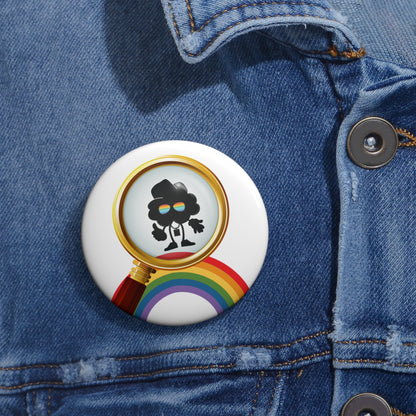🔍 Limited Edition - RAINBOW SQUIDGE BUTTON