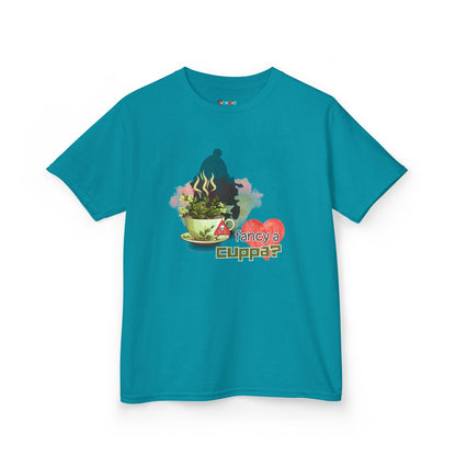 FANCY A CUPPA? Kid's Tee - Cotton