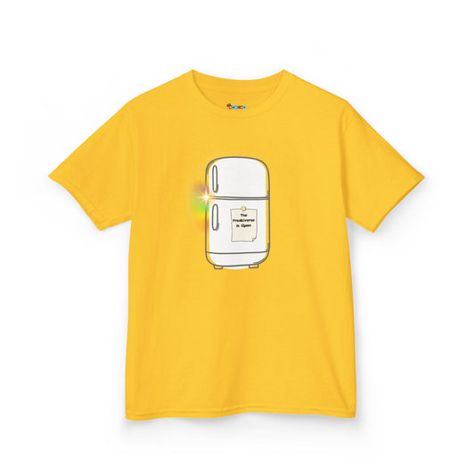 WHO'S IN THE FRIDGE? Kids' Tee - Cotton