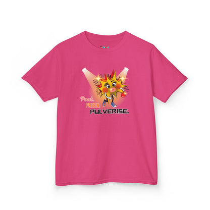 POUT. PREEN. PULVERISE. Kid's Tee - Cotton