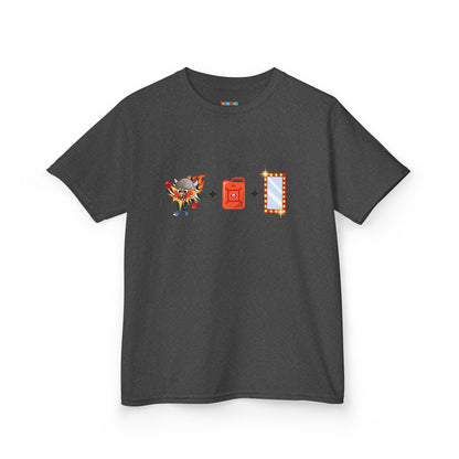 WALLYBANG EQUATION Kid's Tee - Cotton