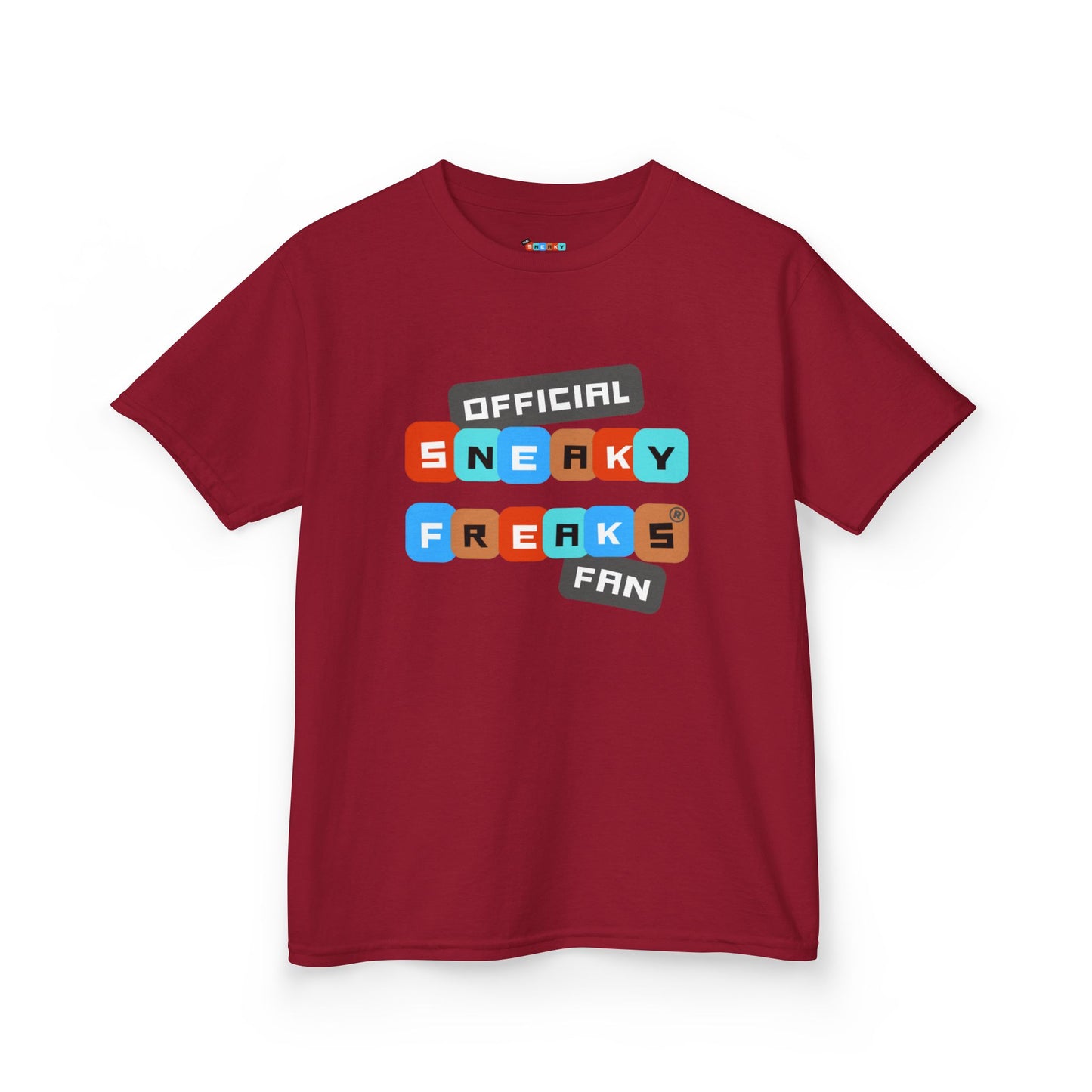 OFFICIAL SNEAKY FREAKS FAN Kids' Tee - Cotton