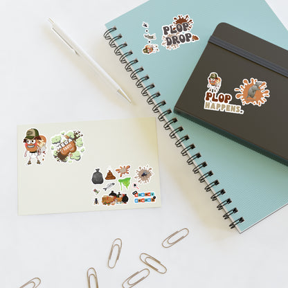Ultimate PLOP DROP STICKER SHEET