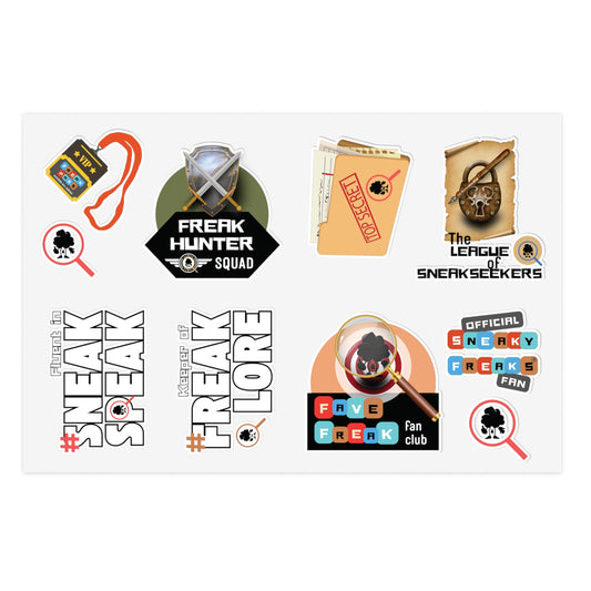 Ultimate FREAKFAM STICKER SHEET