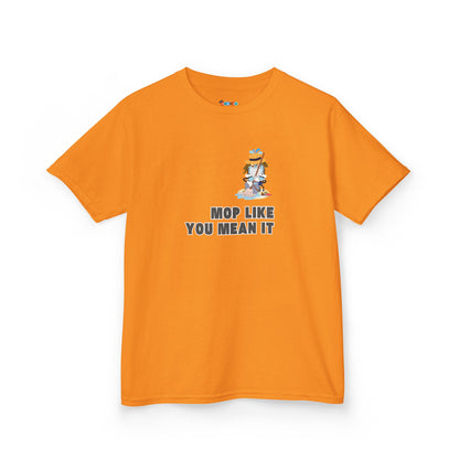 MOP LIKE YOU MEAN IT Kid's Tee - Cotton