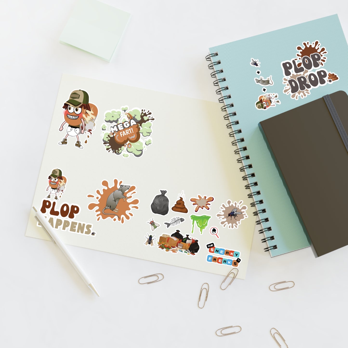 Ultimate PLOP DROP STICKER SHEET