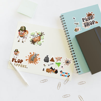Ultimate PLOP DROP STICKER SHEET