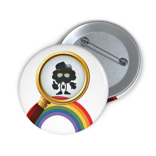🔍 Limited Edition - RAINBOW SQUIDGE BUTTON