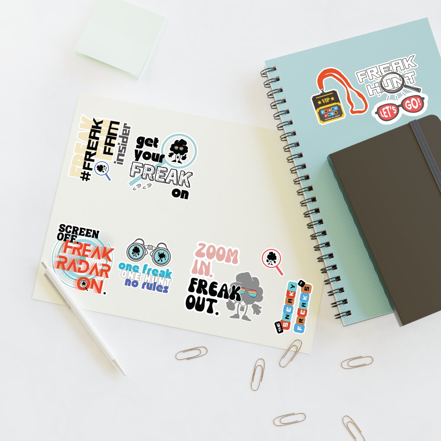 Ultimate FREAKIVERSE CODE STICKER SHEET