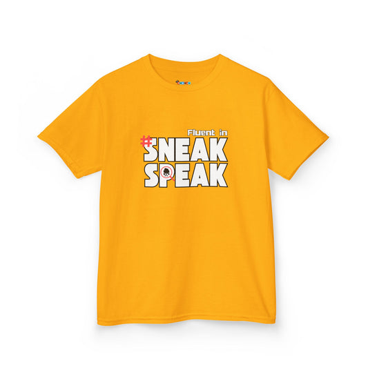 FLUENT IN SNEAKSPEAK Kid's Tee - Cotton