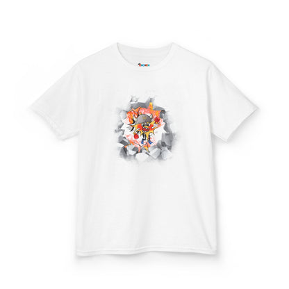 🥊 Limited Edition - WALLYBANG WALL SMASHER Kid's Tee in White