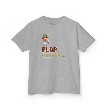 PLOP HAPPENS Kids' Tee - Cotton