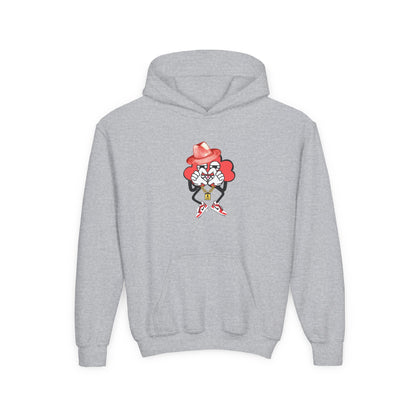 HEART HANDS SQUIDGE HOODIE - Cotton Blend