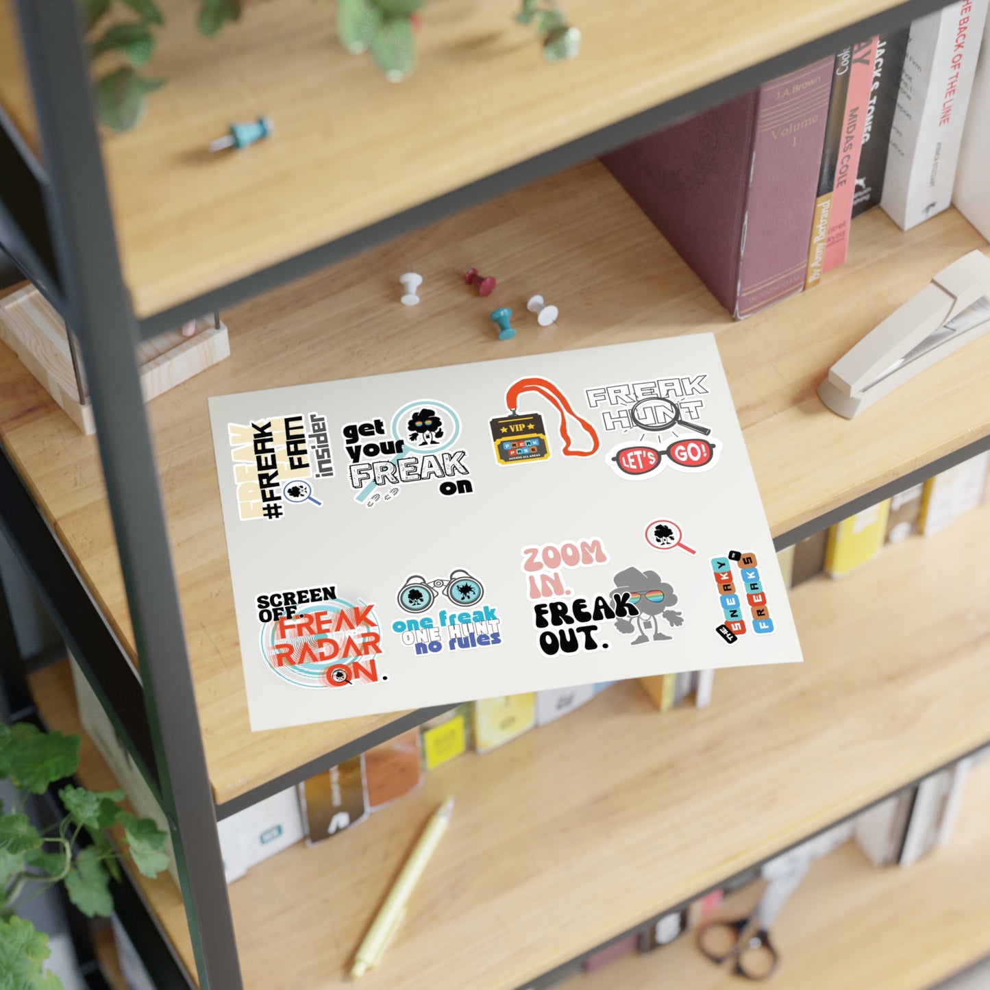 Ultimate FREAKIVERSE CODE STICKER SHEET