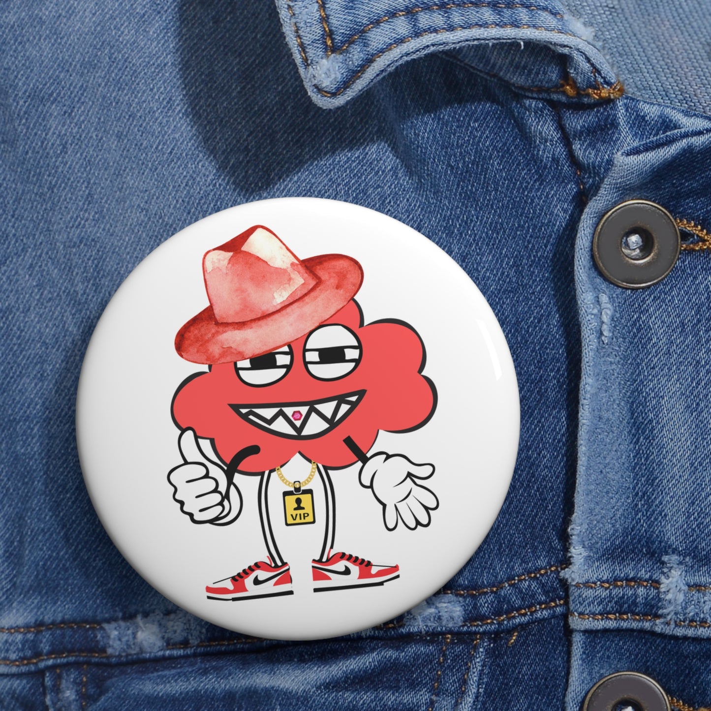 The Stick Anywhere SQUIDGE BUTTON