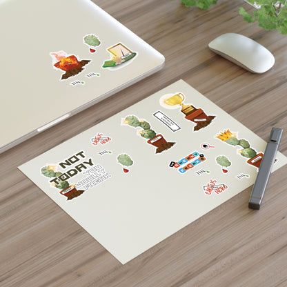 Honorary FRANK the HERO CACTUS STICKER SHEET