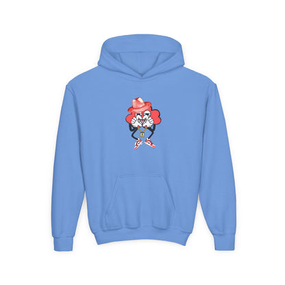 HEART HANDS SQUIDGE HOODIE - Cotton Blend