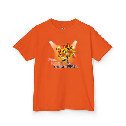 POUT. PREEN. PULVERISE. Kid's Tee - Cotton