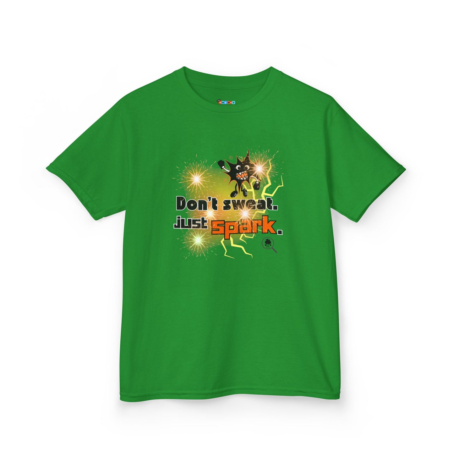 DON'T SWEAT JUST SPARK Kid's Tee - Cotton