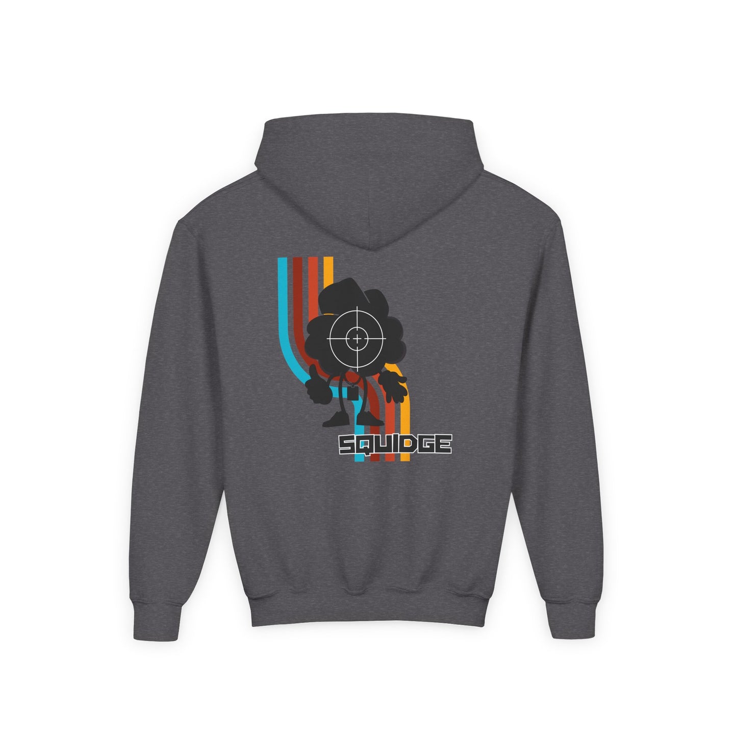 🌈 Limited Edition - RAINBOW WAVE SQUIDGE HOODIE - Cotton Blend