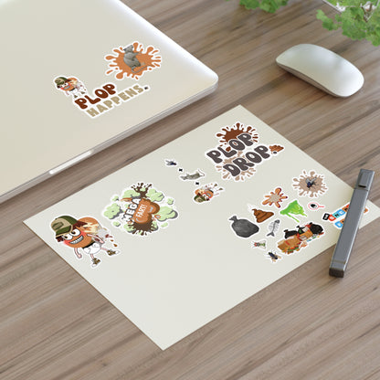 Ultimate PLOP DROP STICKER SHEET