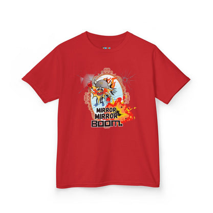 MIRROR MIRROR BOOM Kid's Tee - Cotton