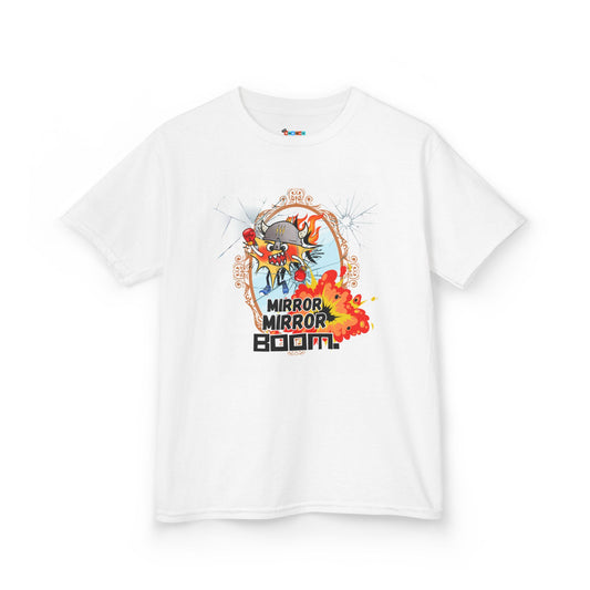 MIRROR MIRROR BOOM Kid's Tee - Cotton