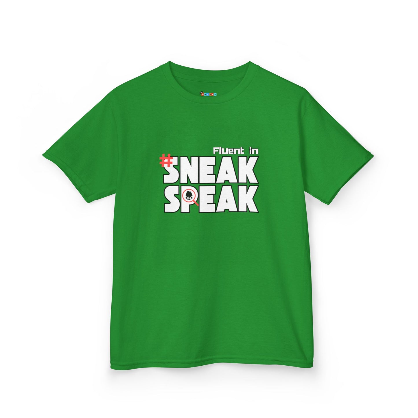 FLUENT IN SNEAKSPEAK Kid's Tee - Cotton