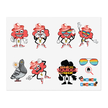 Ultimate SQUIDGE STICKER SHEET