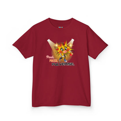 POUT. PREEN. PULVERISE. Kid's Tee - Cotton